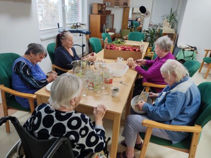 Podzimní vůně jablek v domově