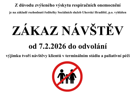 Zákaz návštěv v Domově pro seniory Uherské Hradiště