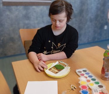 Jarní tvoření v odlehčovací službě