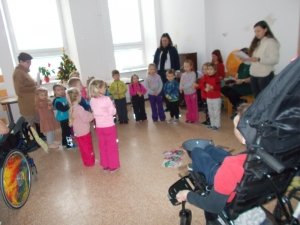Návštěva dětí z MŠ Medlovice