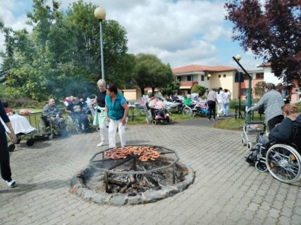 Táborák v Domově pro osoby se zdravotním postižením Kunovice - Cihlářská