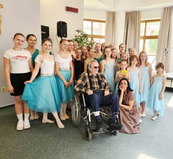 Baletní vystoupení mladých talentů ze ZUŠ